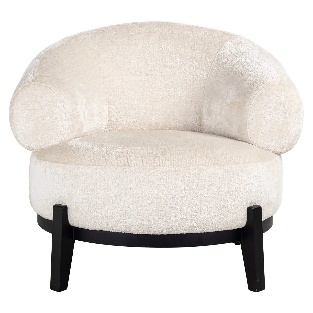 Krēsls Montana Richmond Interiors 75/88/84,5 cm  white chenille - N1 Home