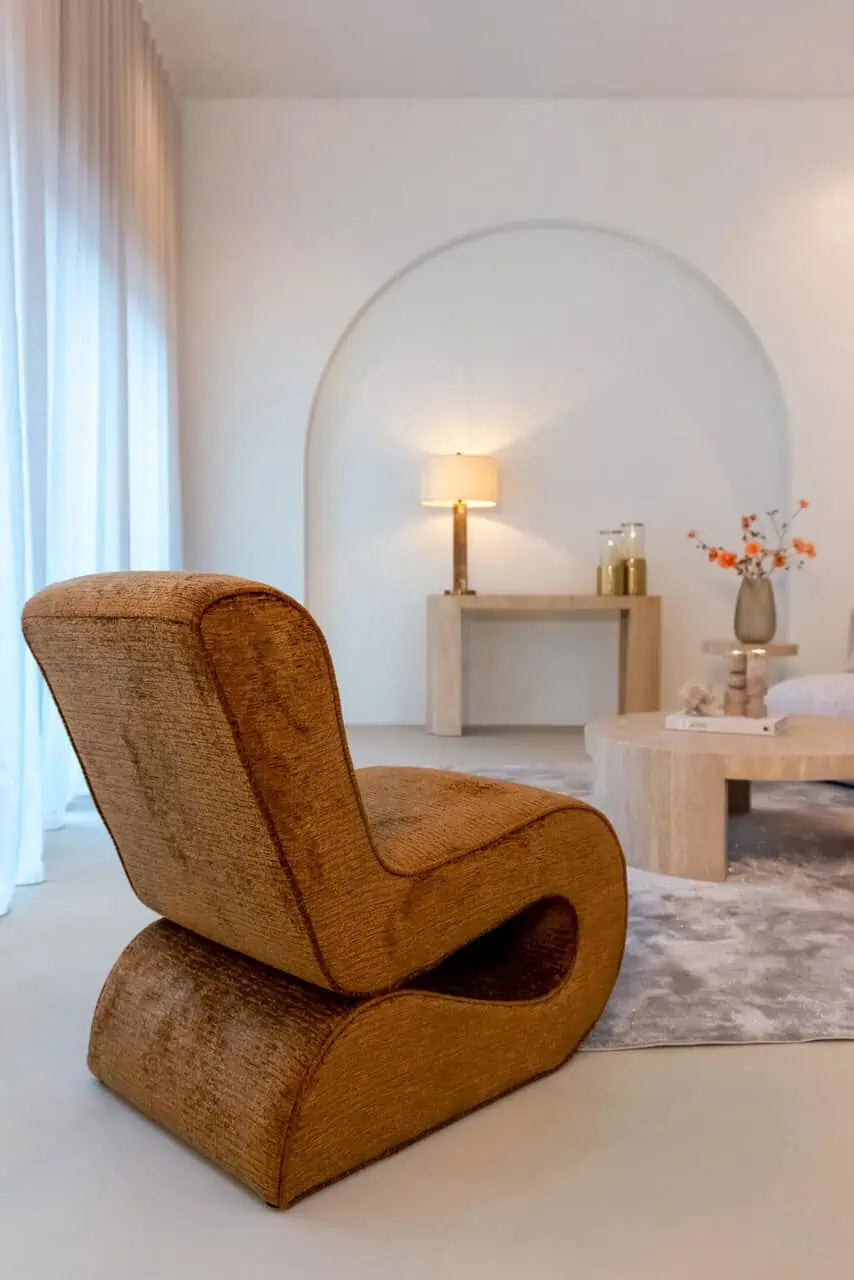 Krēsls Frankie  Richmond Interiors 84/56/89 cm cognac fusion - N1 Home