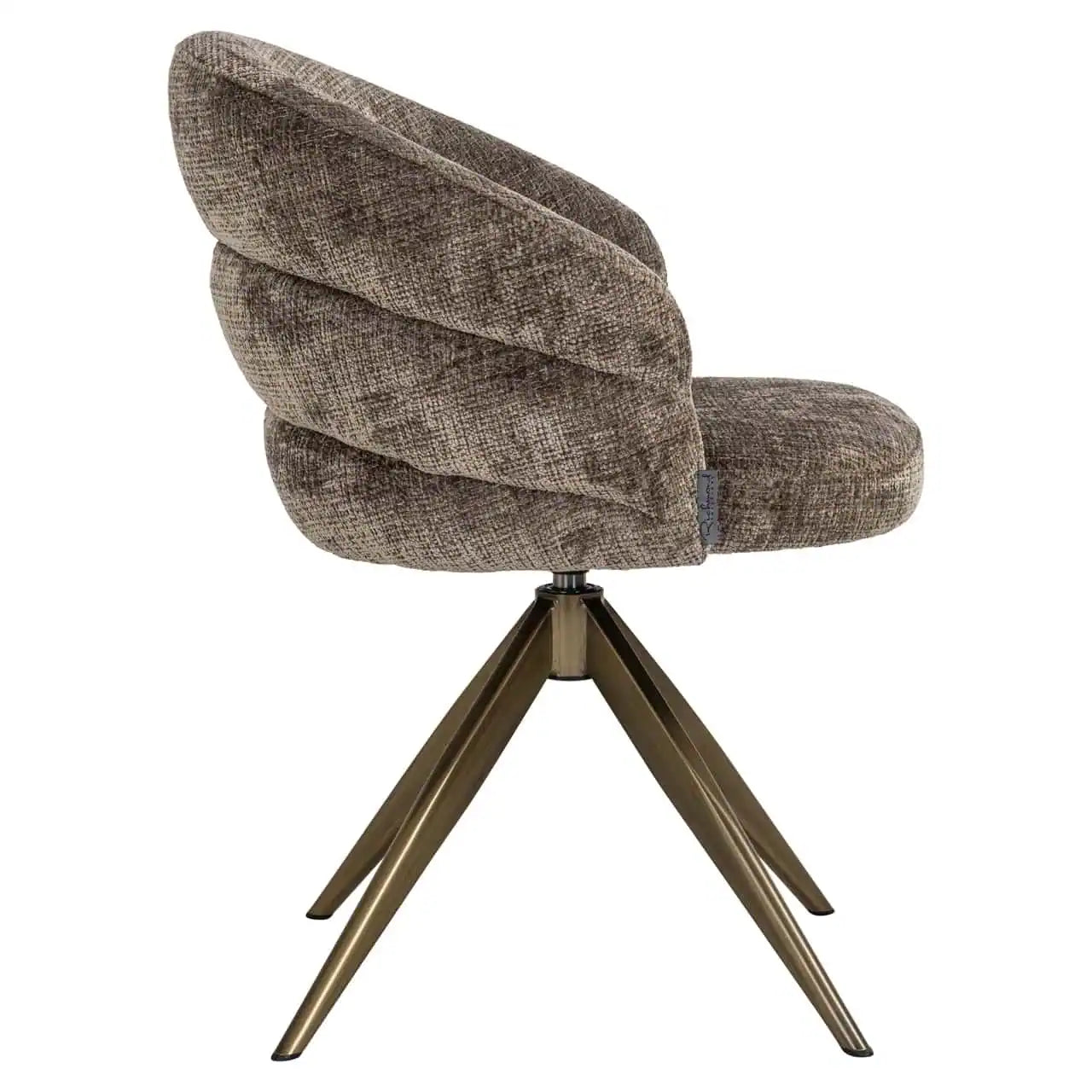 Krēsls Zendaya Richmond Interiors 79/60/61 cm niagara stone Chenille - N1 Home