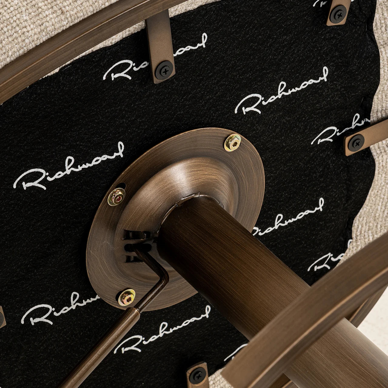 Bāra krēsls Cheyenne Richmond Interiors 92/56/53 cm bēšs - N1 Home