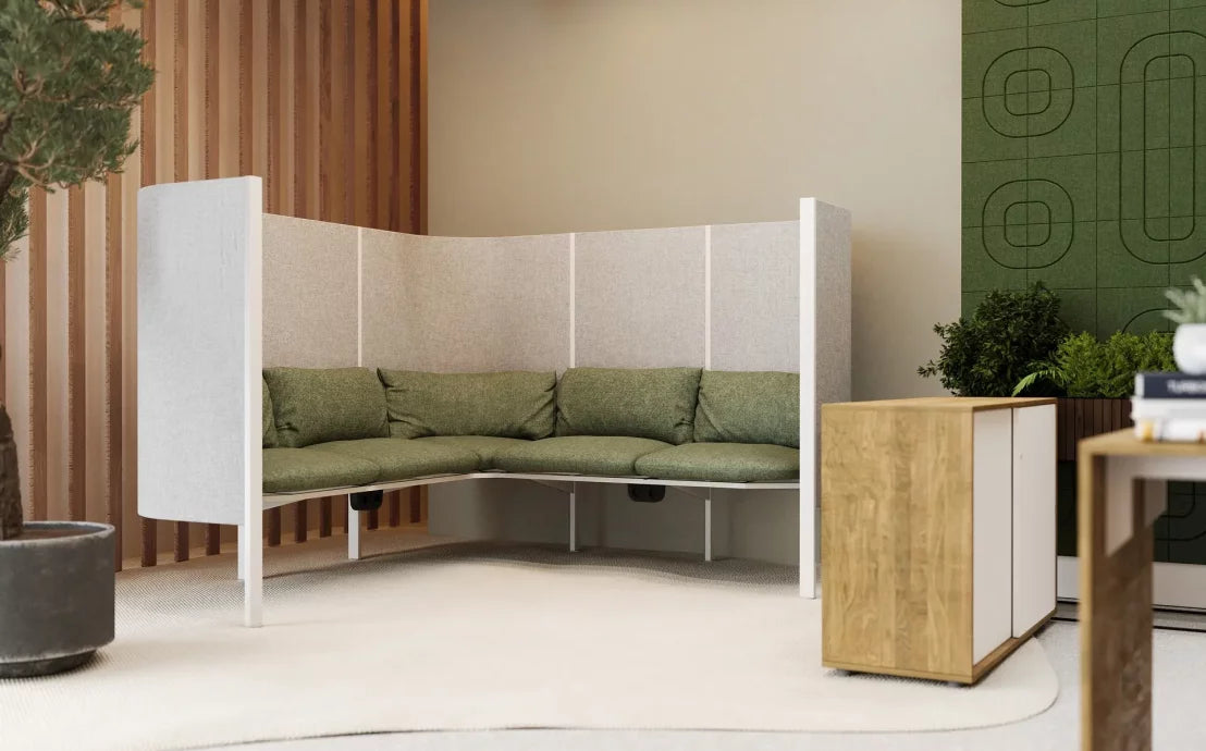 Droša vieta-dīvāns Safia 149; 218; 268/ 75/150 cm zils LC14/ grafits - N1 Home