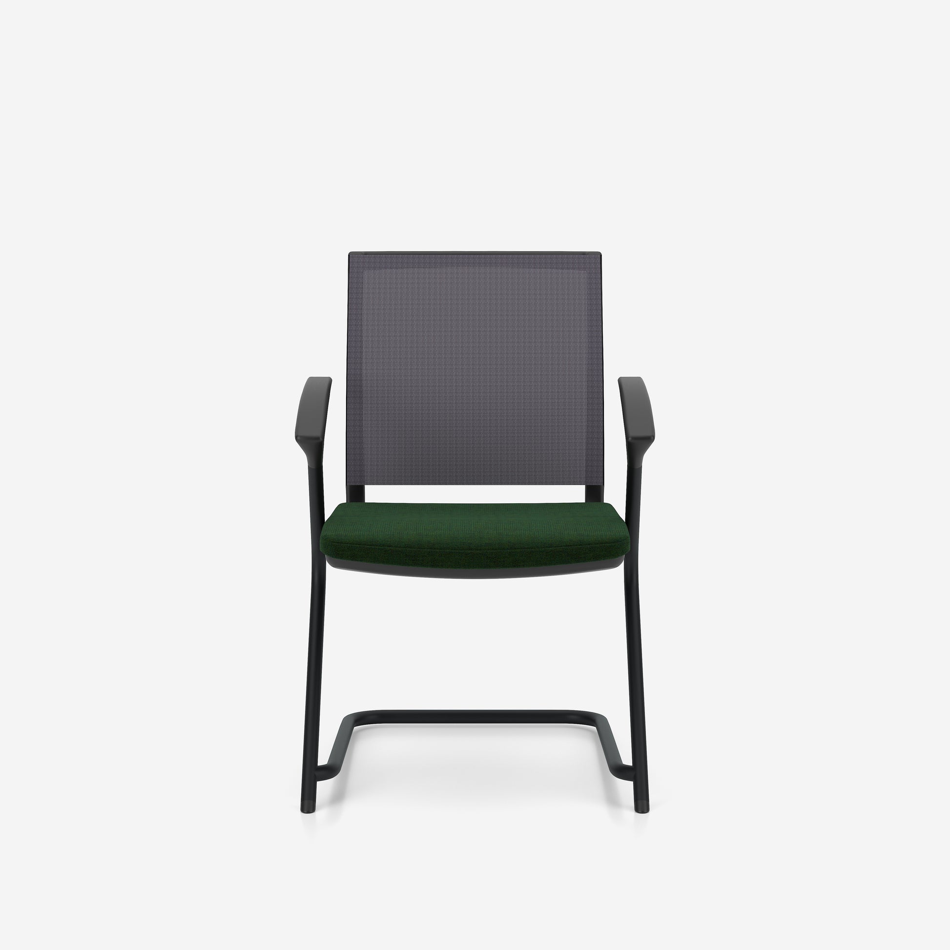 Konferenču krēsls Buru 56/64/87 cm tumši zaļš - N1 Home