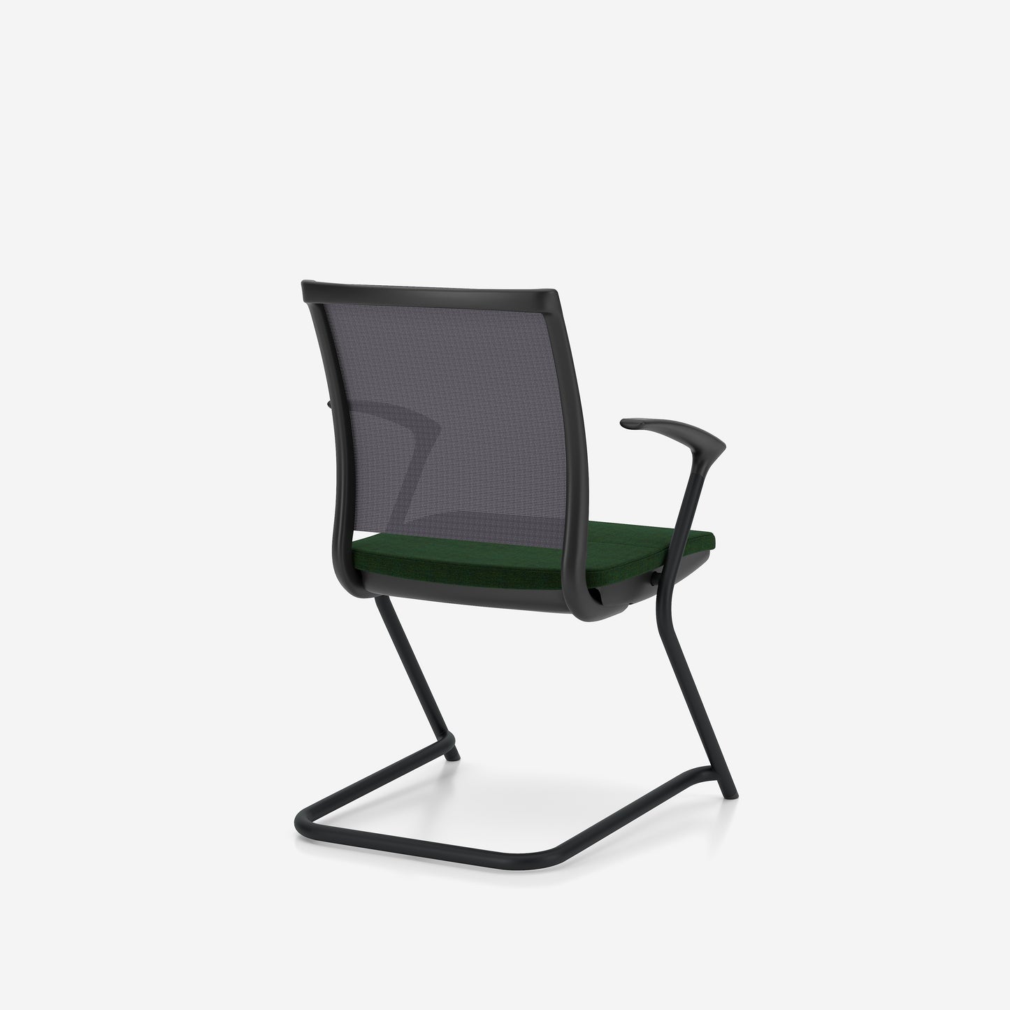 Konferenču krēsls Buru 56/64/87 cm tumši zaļš - N1 Home