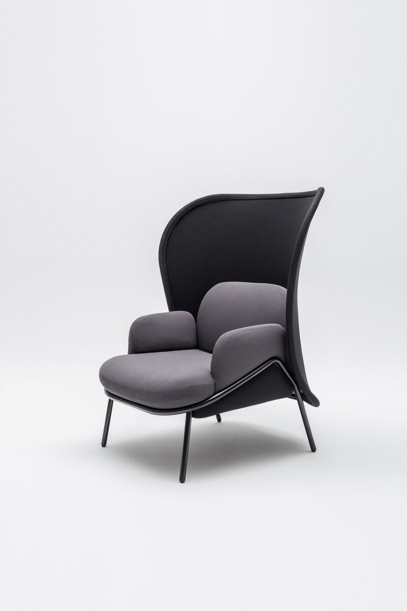 Krēsls Merd L 100/81/121 cm tumši pelēks/dažādas polsterējuma krāsas - N1 Home