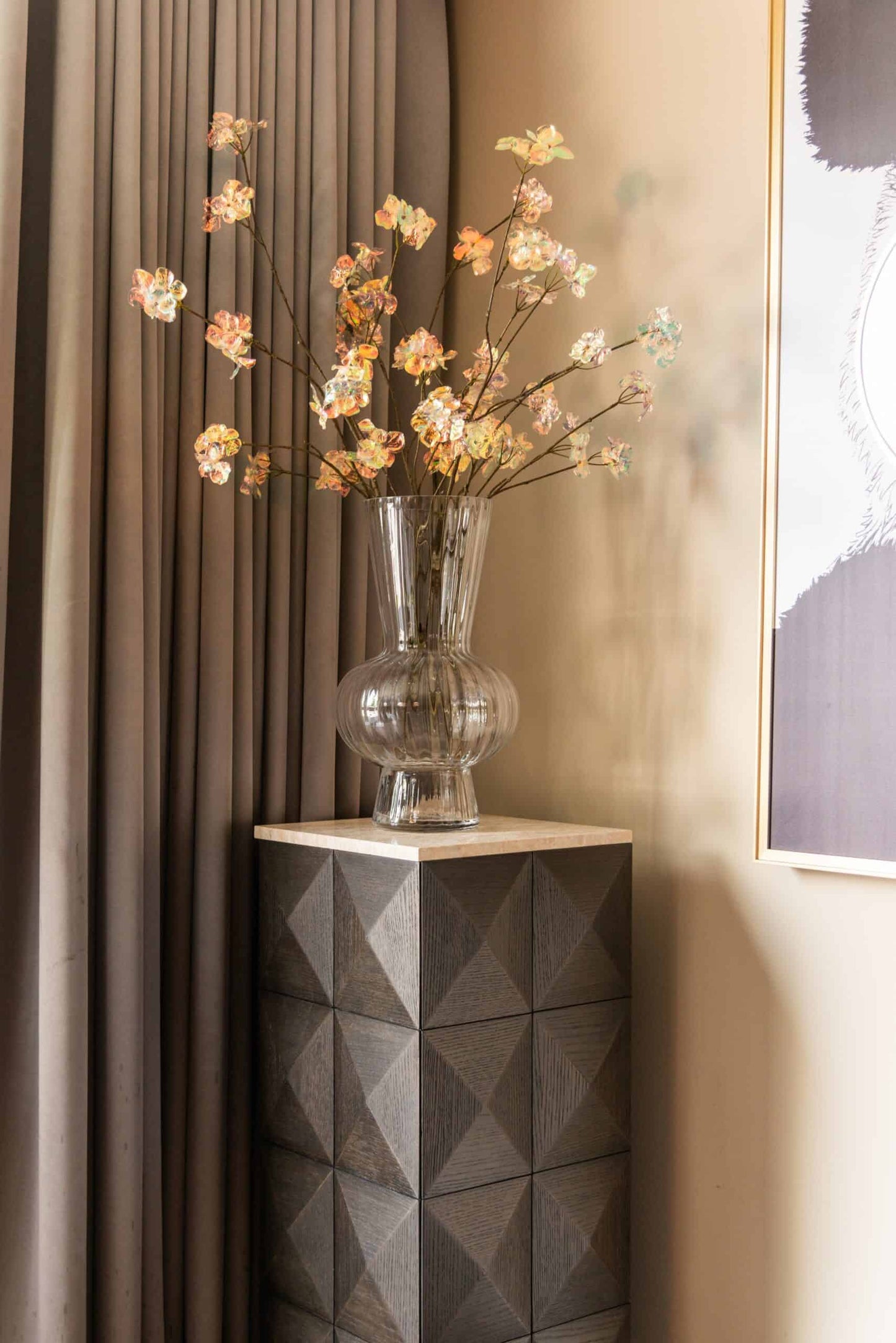 Kolonna Claremont Richmond Interiors 90/37/37 cm brūns