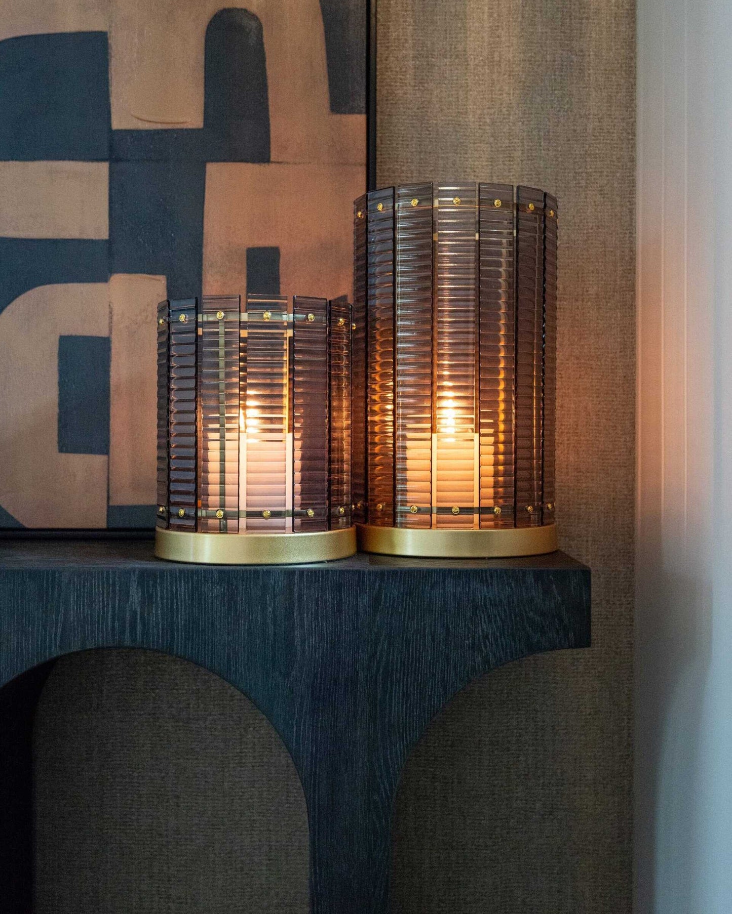 Konsole Ashford Richmond Interiors 80/140/35 cm tumši brūns