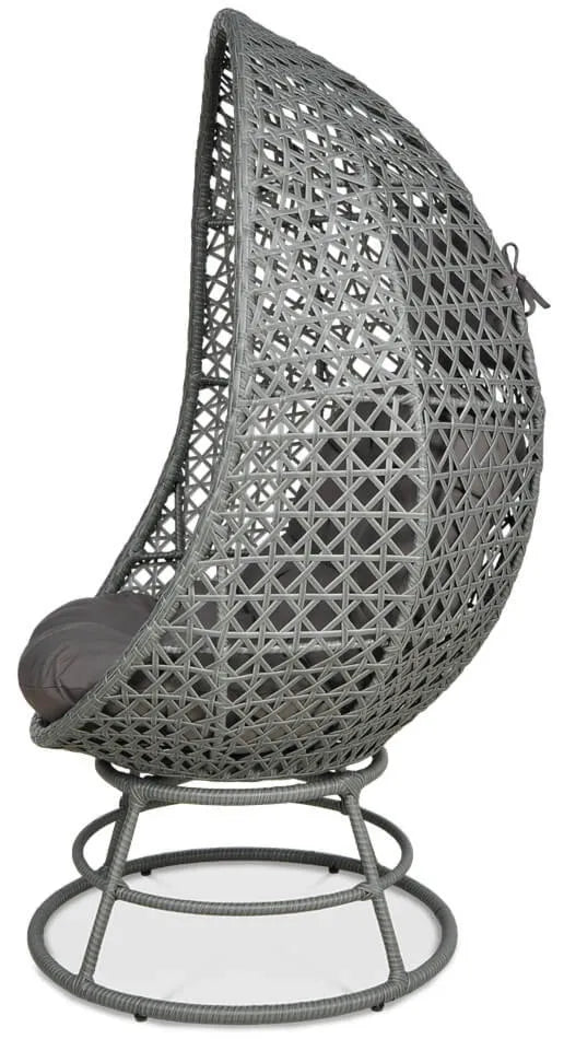 Grozāmais dārza krēsls Holy 82/80/147 cm pelēks - N1 Home