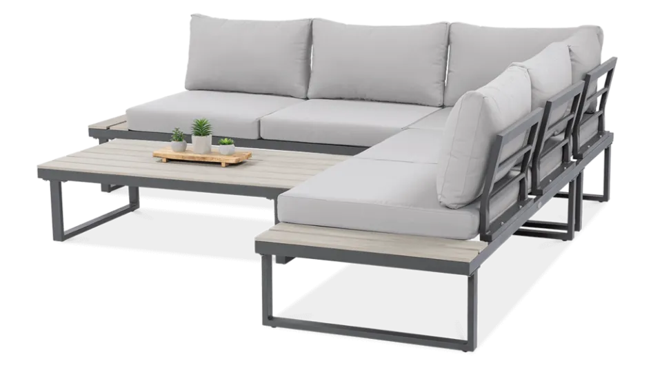 Dārza komplekts Emers gaiši pelēks - N1 Home