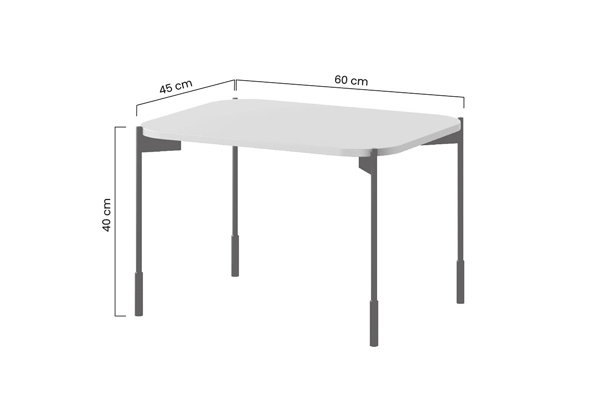 Kafijas galdiņš BARI 60/40/45 terrakota - N1 Home