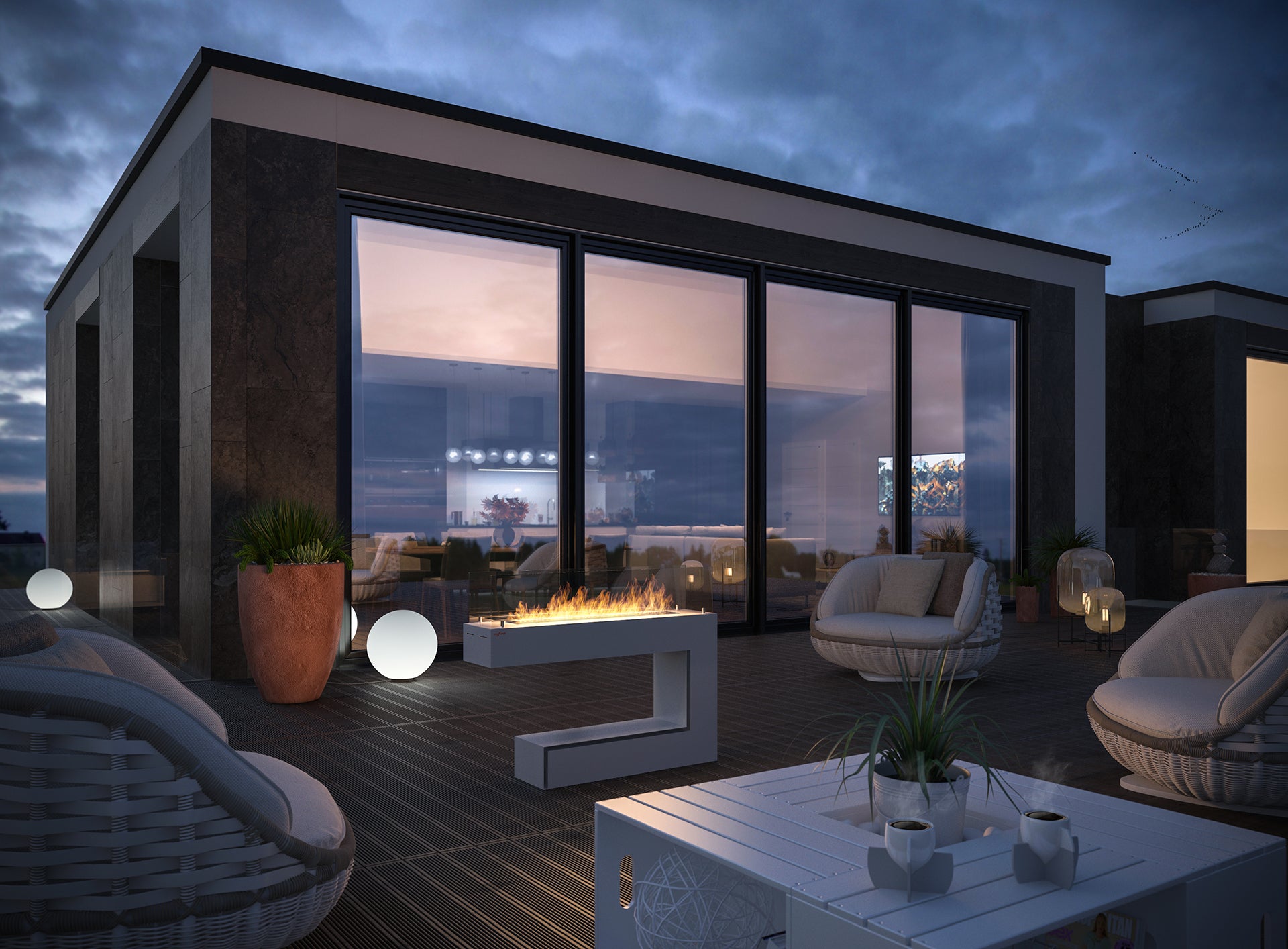 Boikamīns Spectri 110/92/25 cm balts - N1 Home