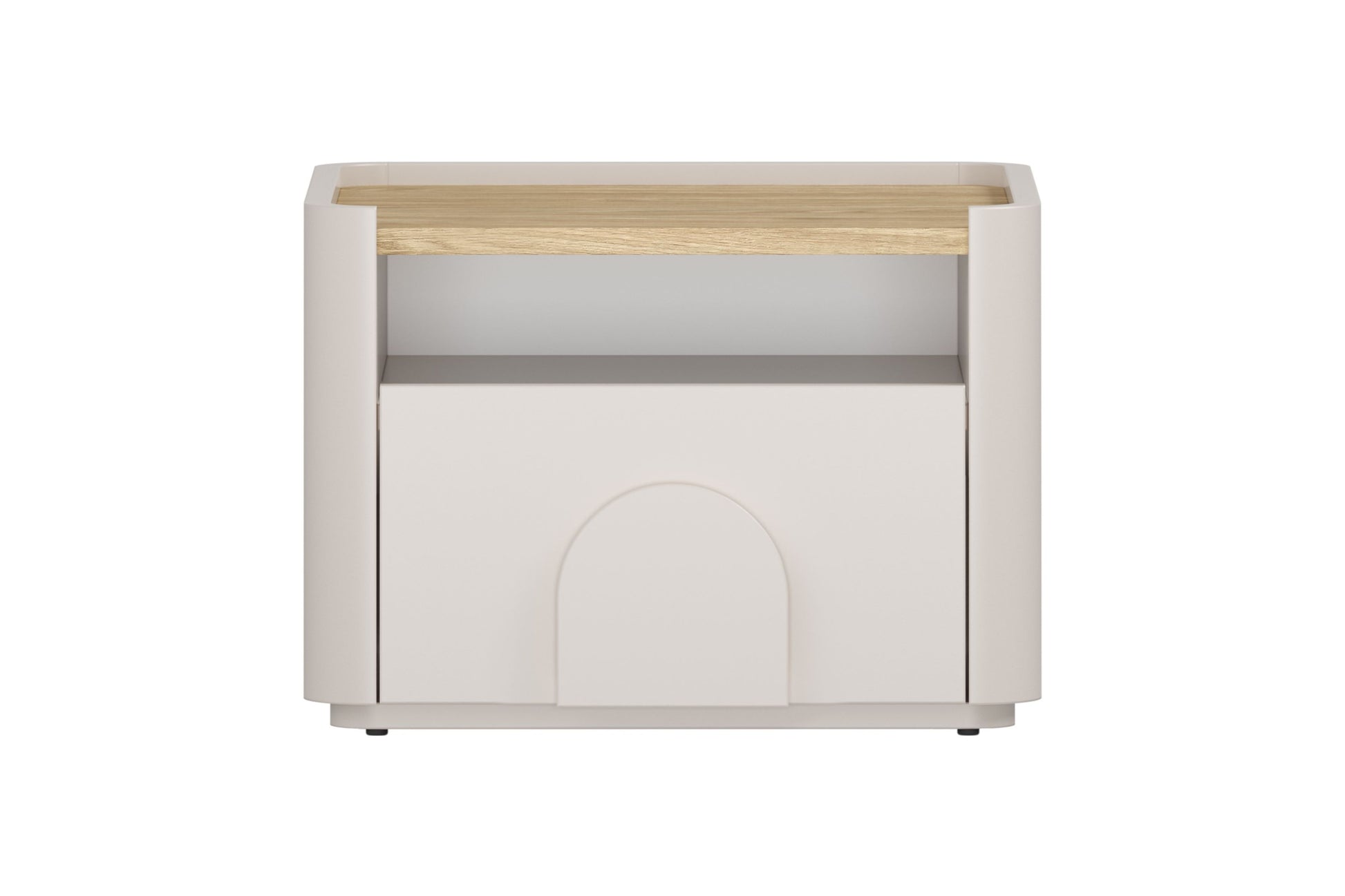 Naktsgaldiņš Amil 48/35.5/48 cm Kašmirs / Eļļots ozols - N1 Home