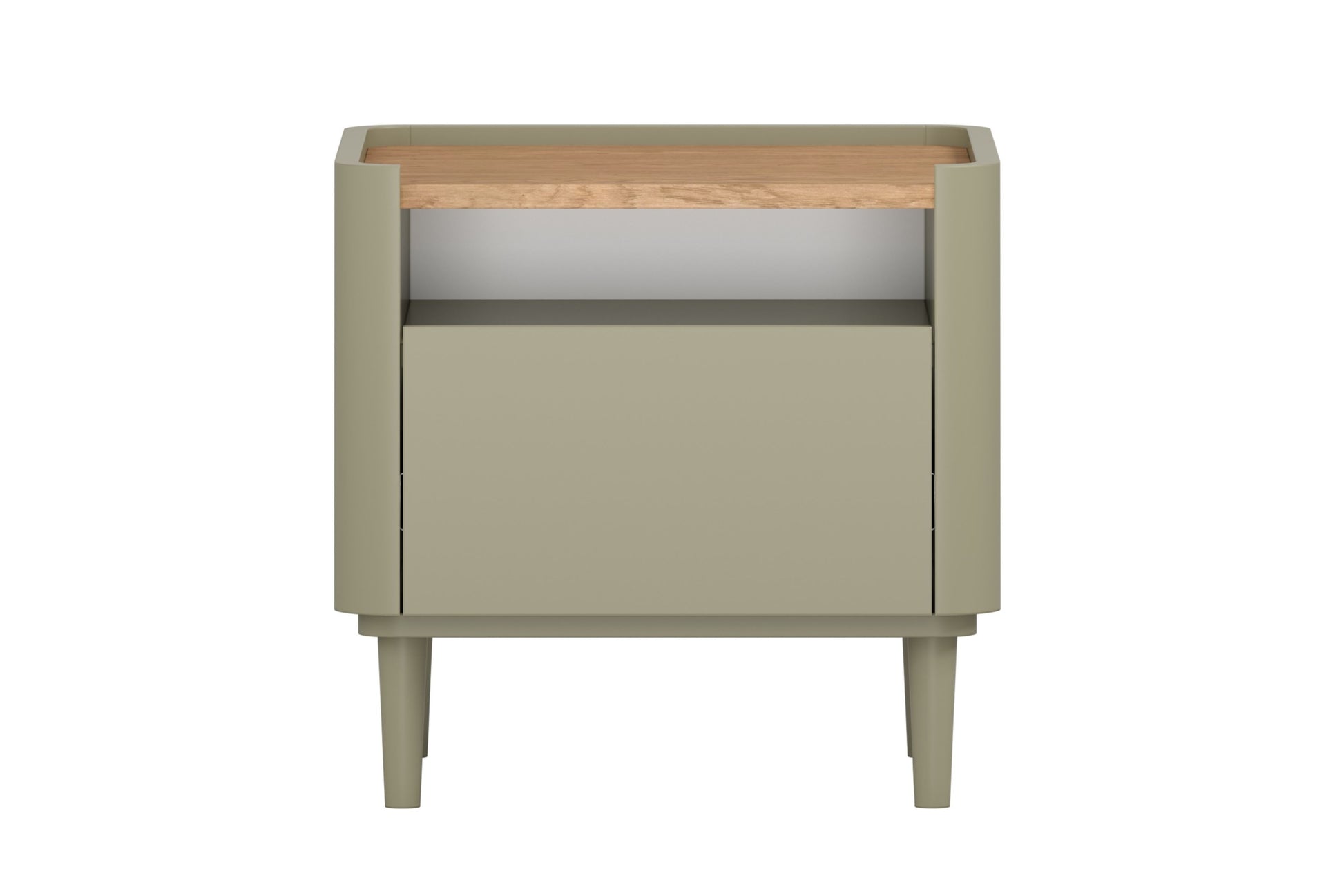 Naktsskapītis Elva 48/48/48 cm Eikalipts / Baltijas kāpu ozols - N1 Home