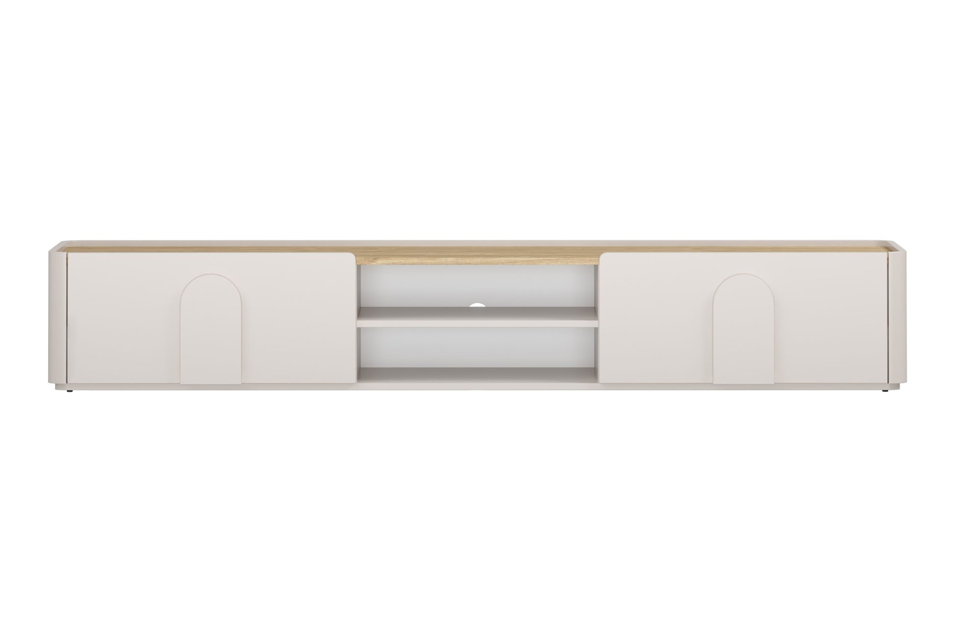 TV skapis Amil 220/35.5/48 cm Kašmirs / Eļļots ozols - N1 Home