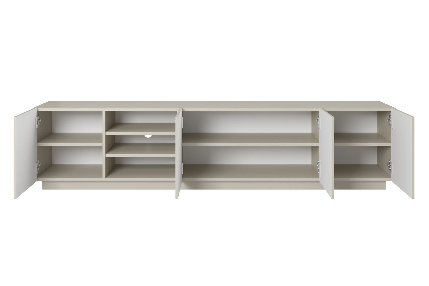 OSLO RTV kumode ar plauktiem 200/46/40 cm kašmirs - N1 Home