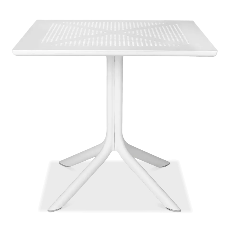 Galds Naro Cli 80/80/75 cm blanko - N1 Home