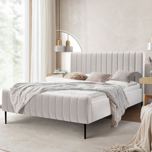 Gulta Austin melnas kājas 120; 140; 160; 180/200 cm Leo 03 - N1 Home