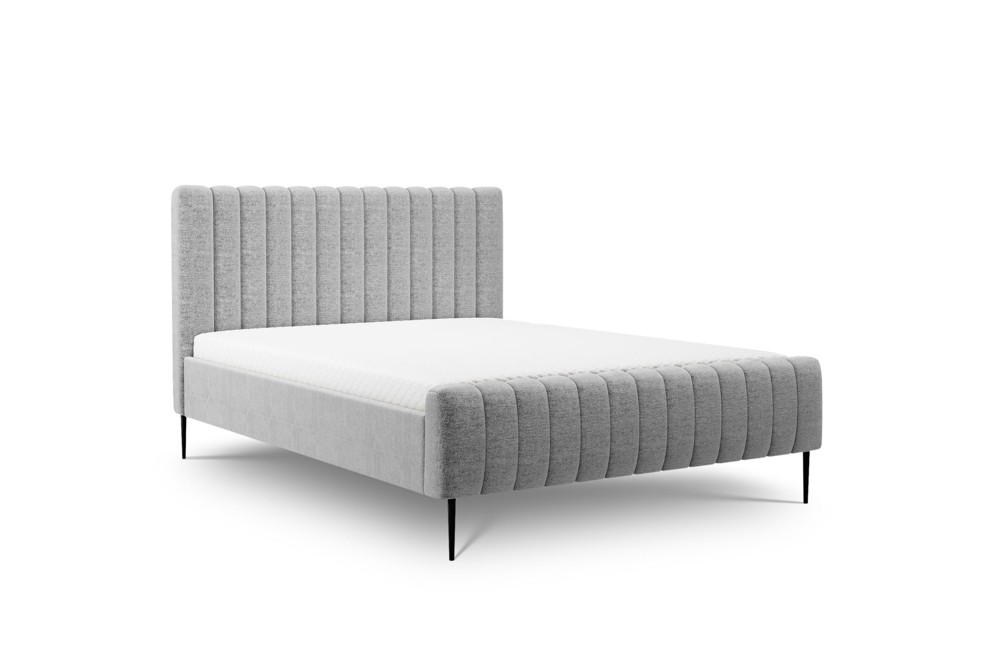 Gulta Austin melnas kājas 120; 140; 160; 180/200 cm Raven 06 - N1 Home