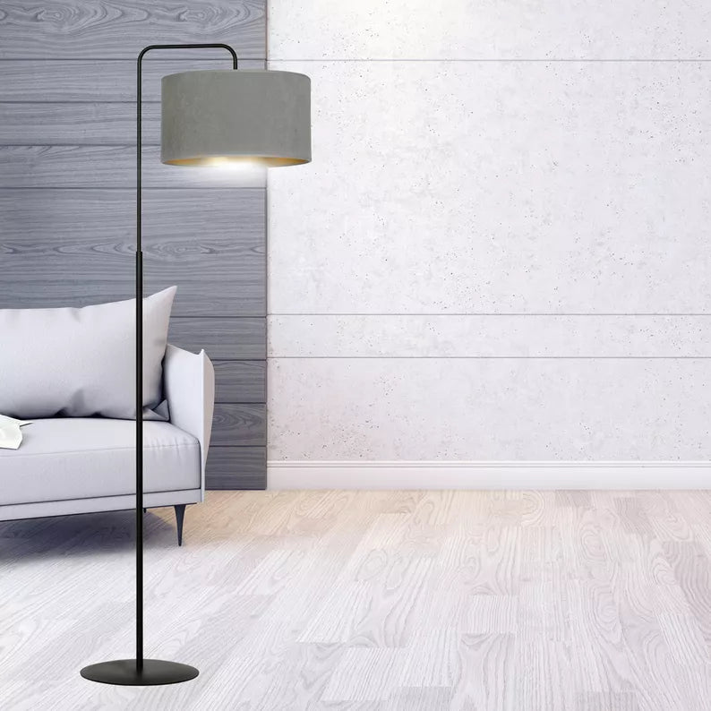 LIDHA Stāvlampa 150 cm pelēka