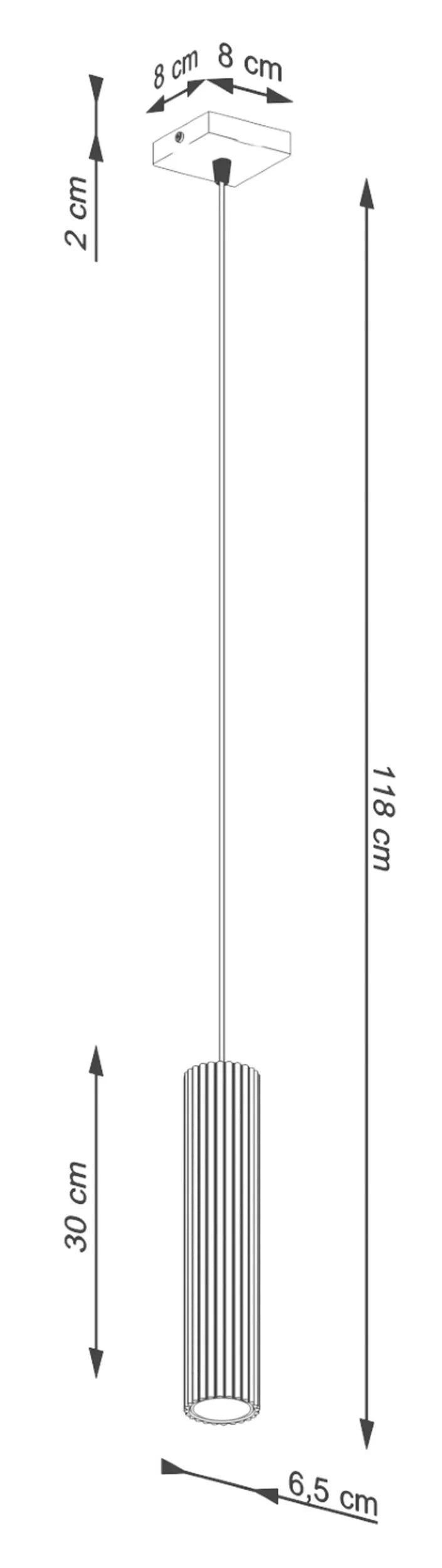 BONKAR x1 piekaramā lampa, zelta - N1 Home