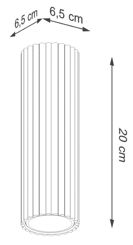 BONKAR Griestu lampa, 20 cm, zelts