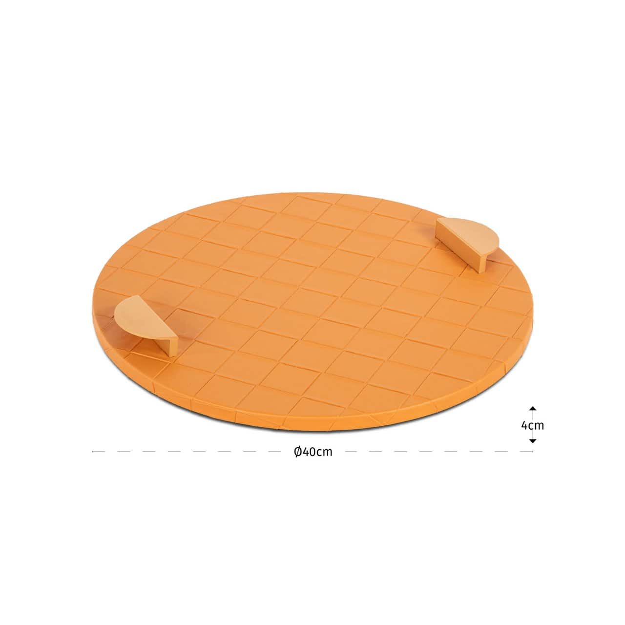 Paplāte Mavey Richmond Interiors 40/40/3 cm oranžs