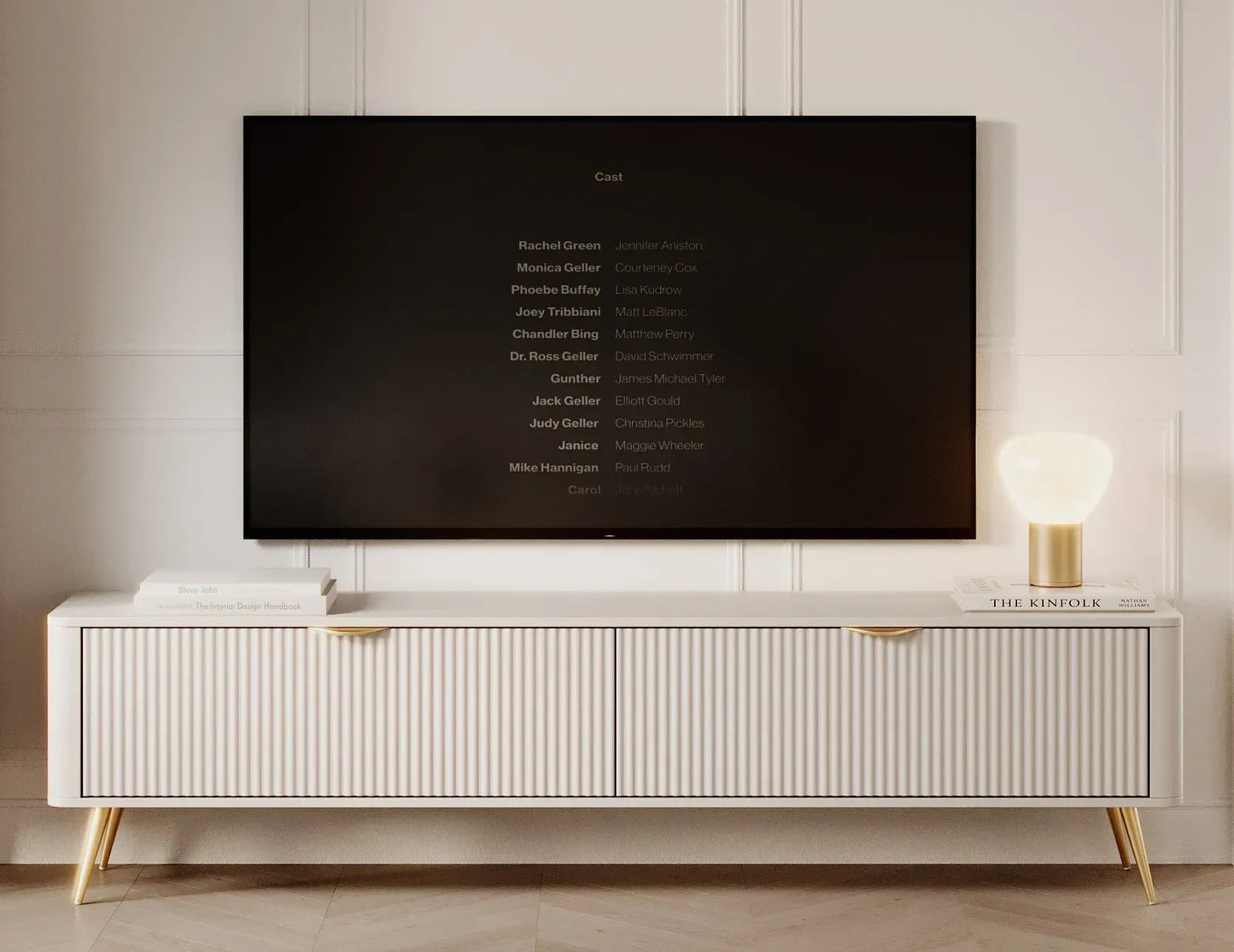 TV skapis Lanti 163/51/38 cm bēšs - N1 Home