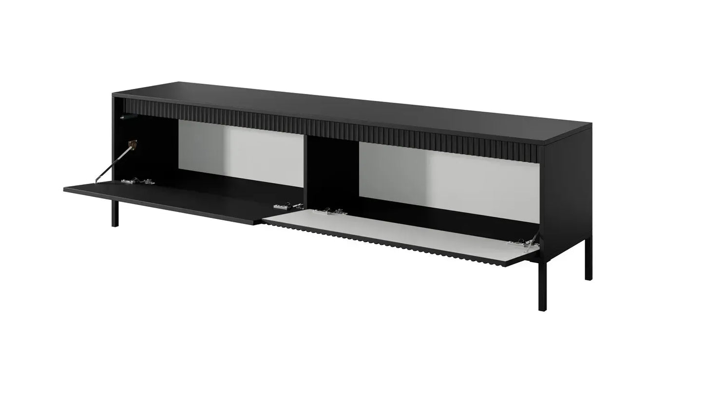 TV skapis Sensi 153/53/39 cm melns - N1 Home