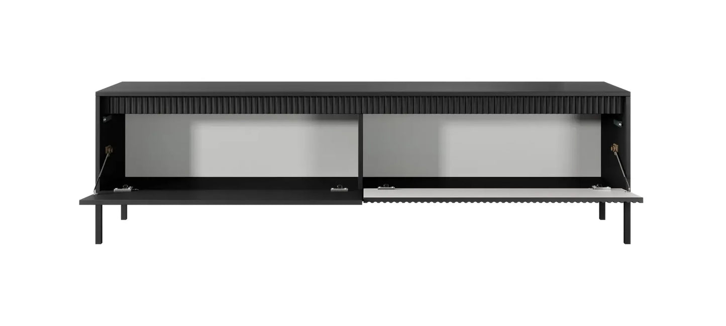 TV skapis Sensi 153/53/39 cm melns - N1 Home
