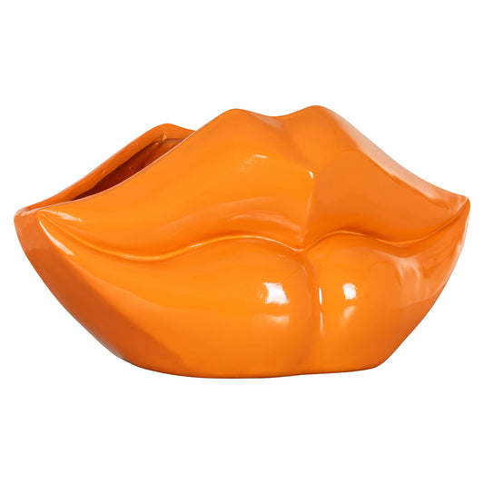 Vāze Richmond Interiors Lippo 19/37/17 cm oranža - N1 Home