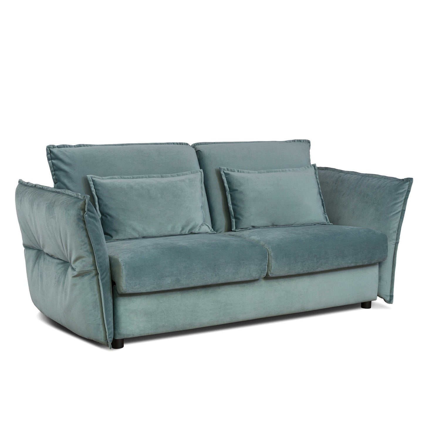 Dīvāns Verona Befame 195/98/106; 221/98/106 cm jūras zils - N1 Home