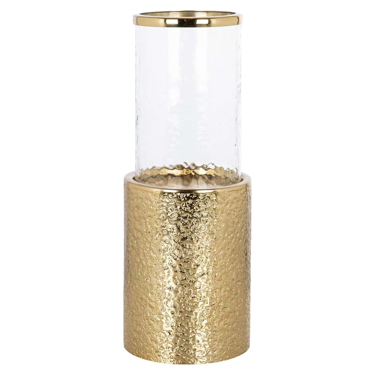 Svečturis Marlou gold large Richmond Interiors 40/15/15 cm zelts - N1 Home