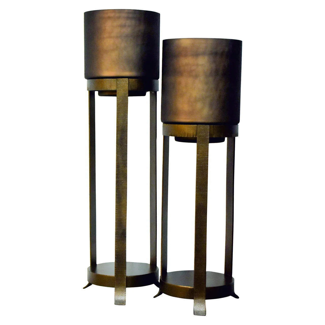 Svečturis Mione bronze large Richmond Interiors 104/27/27 cm bronza - N1 Home