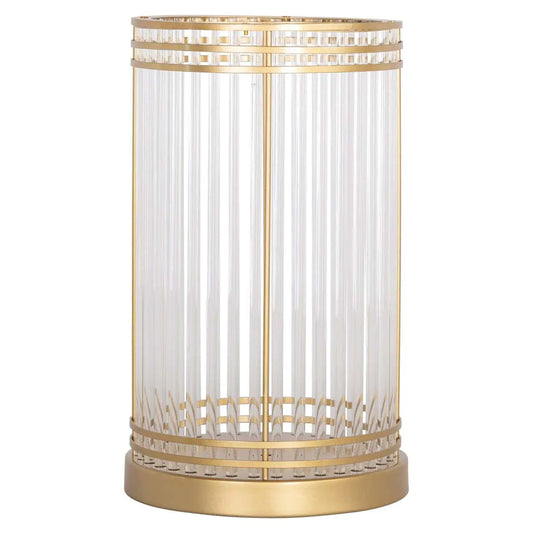 Svečturis Dyara gold large Richmond Interiors 40/24/24 cm zelts - N1 Home