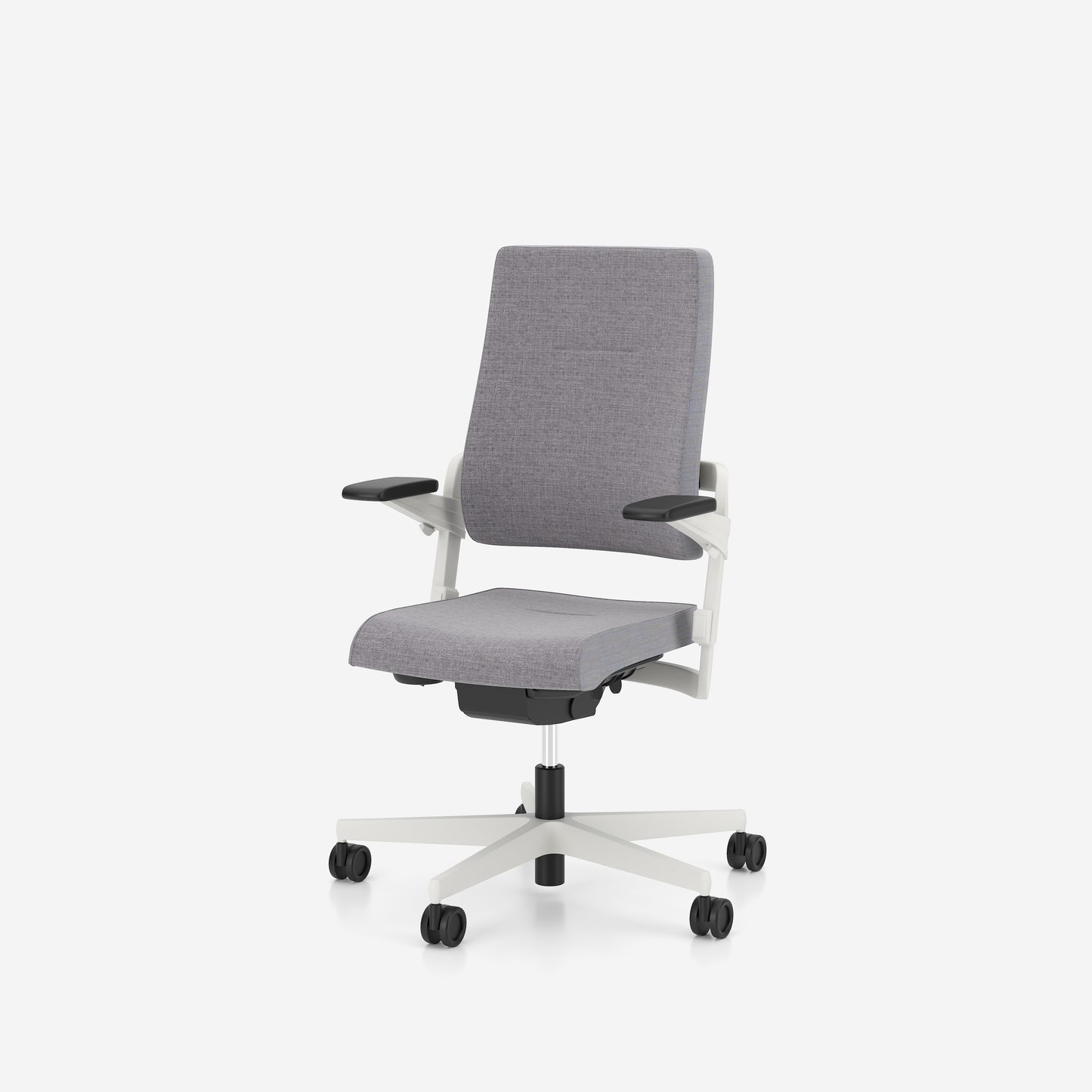 Krēsls Xila 1015-1255/400-525 mm pelēks/balts - N1 Home
