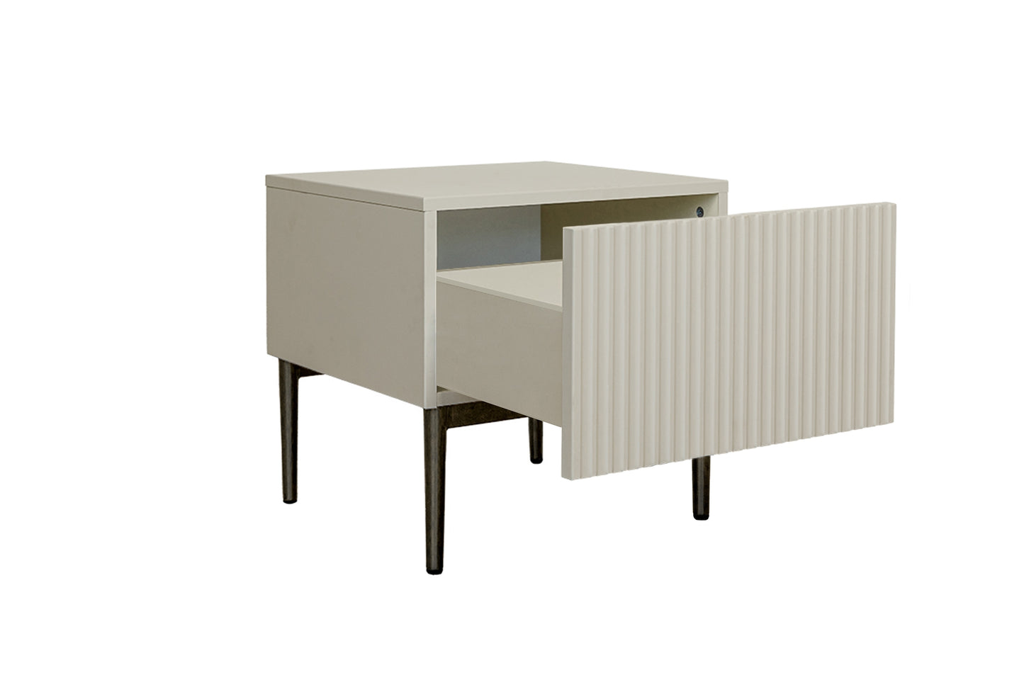 Naktsskapītis (2) AUSTIN 46/45/45 melns/kašmirs - N1 Home