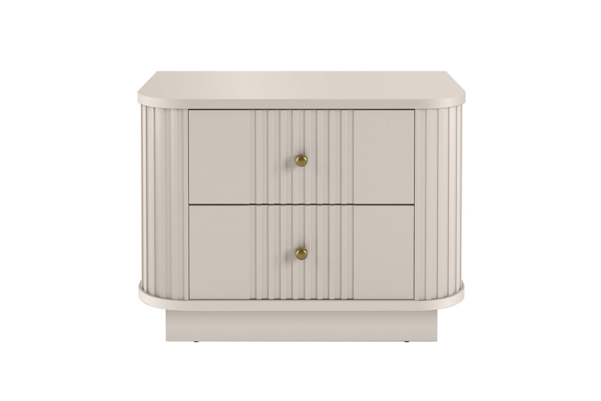 Naktsskapītis Vespa (2) 56/43/38 cm kašmirs/zelts - N1 Home