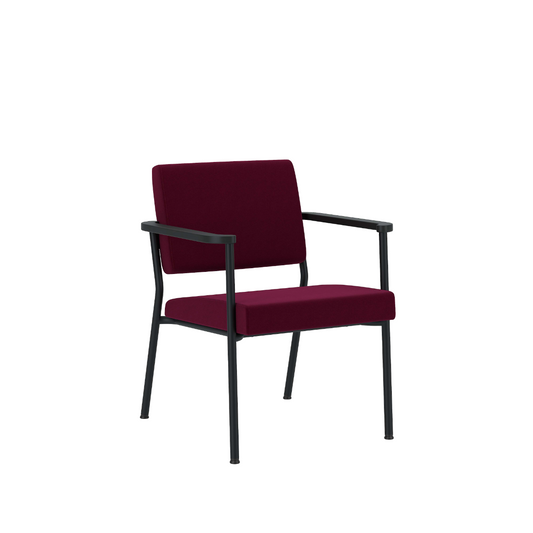 Atpūtas zonas krēsls Zero 80/46/64/65 cm bordo - N1 Home