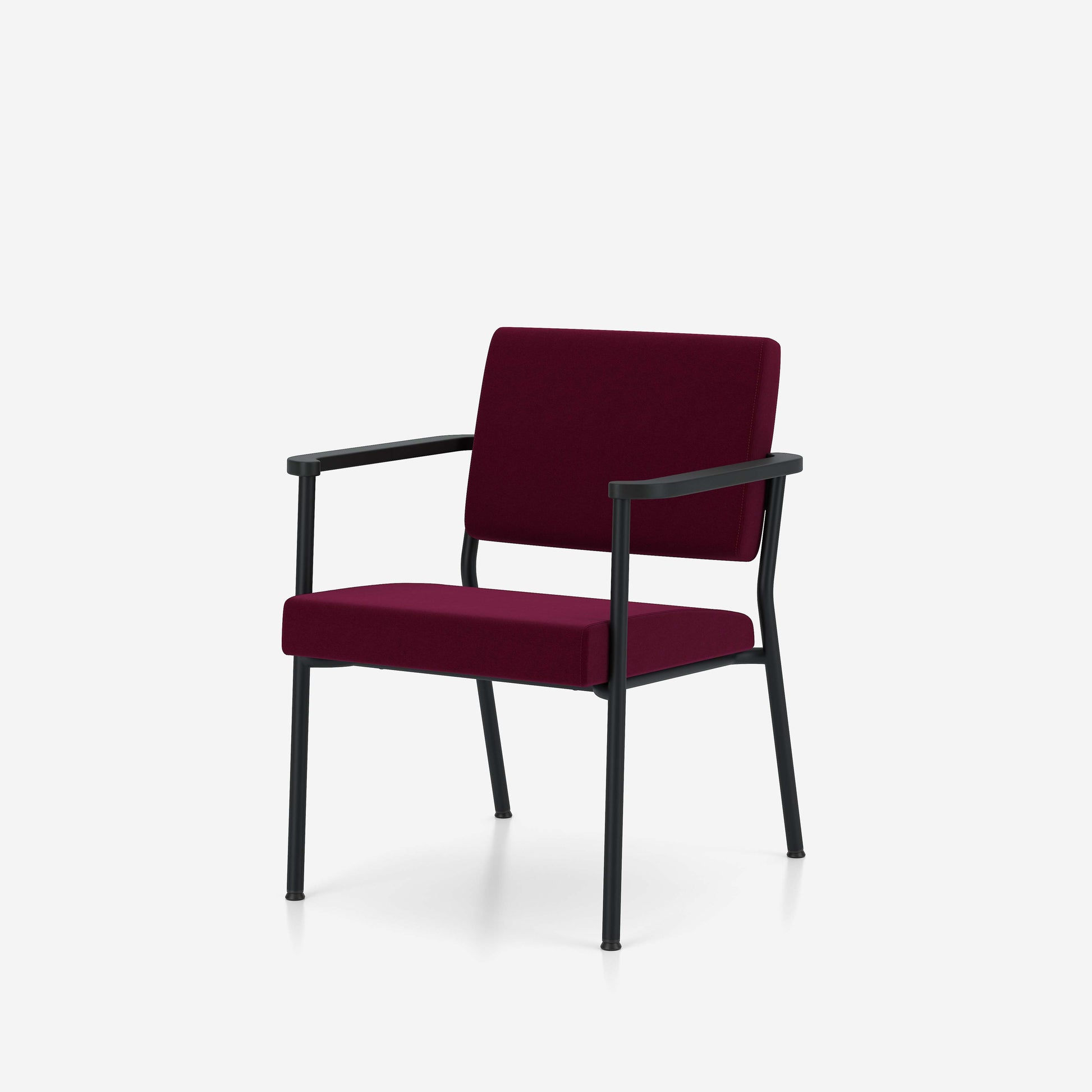 Atpūtas zonas krēsls Zero 80/46/64/65 cm bordo - N1 Home